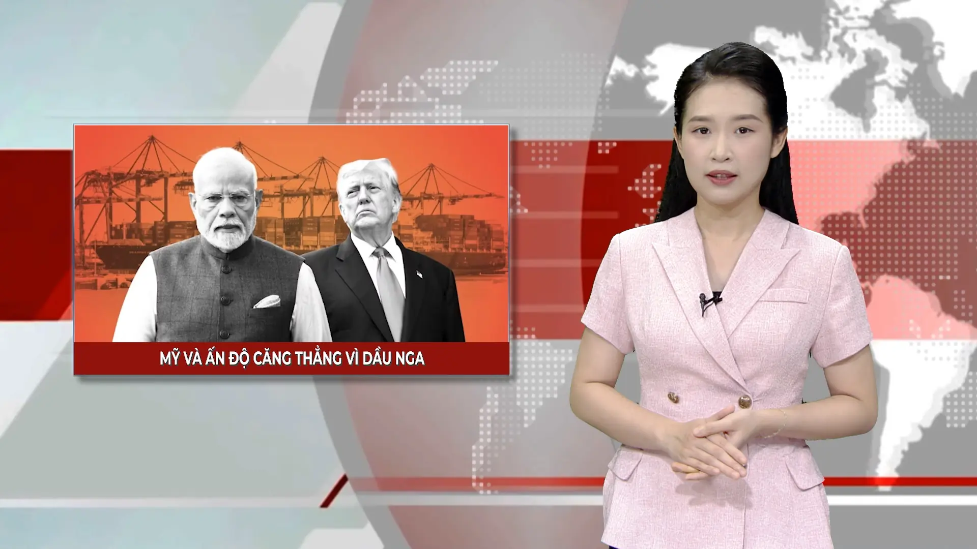 Mỹ và Ấn Độ căng thẳng vì dầu Nga | Nhìn ra thế giới | 04/08/2025